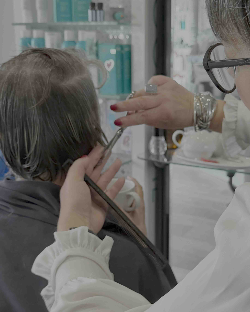 Hair cutting service at Martinez Hairdressing Heathfield