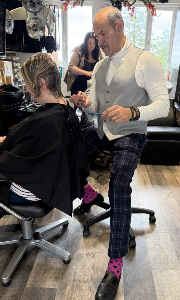 Luis Martinez at Martinez Hairdressing in Heathfield